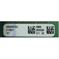 LED DRIVER PARA TV SONY NUMERO DE PARTE  A-5026-315-A / A5026315A / 1-009-562-21 / (100956121) / 496A / DISPLAY T500QVN04.3 / MODELO XR-50X90J / XR50X90J